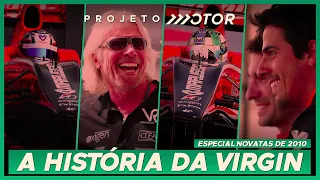 VIRGIN: A EQUIPE NOVATA QUE QUIS REVOLUCIONAR A F1 COM CFD