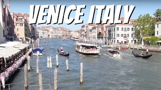 First impressions of VENICE, Italy