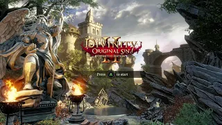 Divinity Original Sin 2 Main Menu for 10 Glorious Minutes