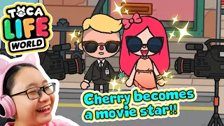 Toca Life World -Cherry Becomes a MOVIE STAR!!!!