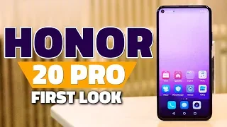 Honor 20 Pro First Look - Design, Cameras, and Full Specifications
