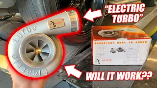 Dyno Testing a $400 ELECTRIC TURBO! Funniest Car Part EVER!