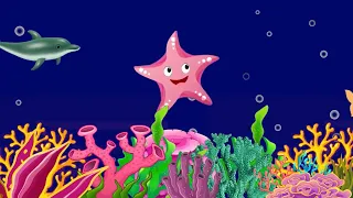 Lullabies and Peaceful Fish Animation🐟Baby Lullaby Mozart🌙Baby Sleep Music Soothing music for nerves