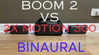 Soundcore Boom 2 vs 2x Soundcore Motion 300 | Binaural Audio