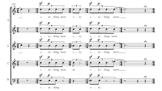 Max Vinetz - "marginal at best" (2018), for chamber choir [Score Follow]