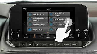 2022 Nissan Pathfinder - Control Panel and Touch Screen Overview