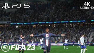FIFA 23 | PSG vs Strasbourg - Ligue 1 Uber Eats Match | Full Match PS5 Gameplay 4K