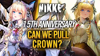[NIKKE] BRUTAL Pulls for CROWN & Event Overview! 1.5 ANNIVERSARY Pilgrim Pulls!