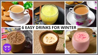 6 Hot Drink Recipes You Need To Try | Drinks For Winter