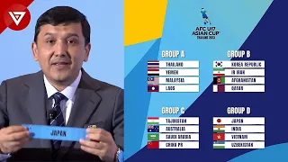 Draw Results: AFC U17 Asian Cup 2023 - Group Stage