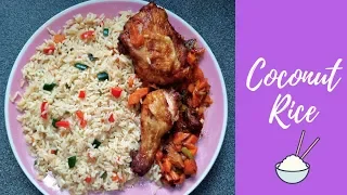 How To Cook Nigerian COCONUT Rice