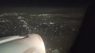 Landing on LAX A321