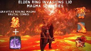 Elden Ring PvP Invasions 1.10 - Best Magma Sorceries Build