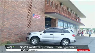 SAPO workers question union agreement