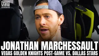 Jonathan Marchessault Reacts to Dallas Stars Fans Booing Mark Stone, Scoring Goal: "I Loved It!"