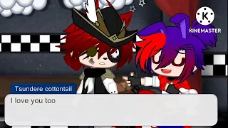 "Te Amo" | meme | Fonnie❤️💜 | Gacha FnaF mod