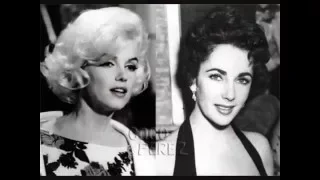 Marilyn Monroe and Elizabeth Taylor