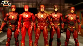 McFarlane DC Multiverse Gold Label Flash Movie Barry Allen Action Figure Review Ezra Miller