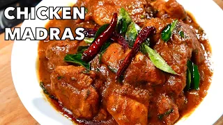 How To Make CHICKEN MADRAS (STEP BY STEP GUIDE IN ENGLISH)