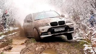 Кто УМРЁТ первым - BMW X5 или УАЗ Патриот на автомате?