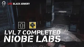 Destiny 2: Laboratorio Niobe lvl 7 completado PS4 + Tip