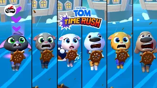 Talking TOM TIME RUSH All Characters FAILED in SEA - Tom,Angela,Hank,Ginger,Ben,Becca NEW GAMEPLAY