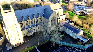 St. Albans Roman Catholic Church Larkhill Blackburn built 1901 Filmed in 4K with a DJI Mavic 2.