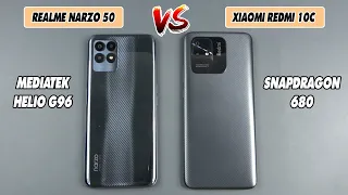 Realme Narzo 50 vs Xiaomi Redmi 10C | SpeedTest and Camera comparison