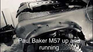 Paul Baker BMW M57N in Defender “UP AND RUNNING”