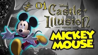 Castle of Illusion starring Mickey Mouse (Remake) прохождение на русском часть 1