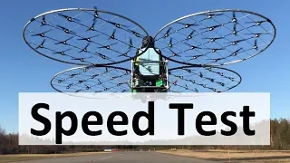 chAIR episode 32 -Maximum Practical Speed TEST! Manned drone quadcopter