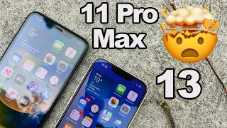 iPhone 11 Pro Max vs iPhone 13 - No GASTES tu DINERO 💸Comparativa de PANTALLAS