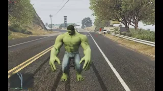 GTA 5  - Hulk Mod v2