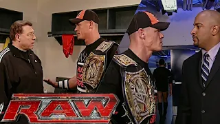 John Cena, Cody Rhodes & Jonathan Coachman Backstage Segments After Unforgiven RAW Sep 17,2007