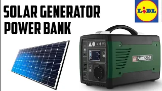 Lidl Power Station (Solar generator) Test - Parkside PSGE 300 A1