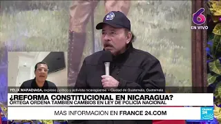 Félix Maradiaga: 'Daniel Ortega tiene temor que en la Policía de Nicaragua haya insubordinación'