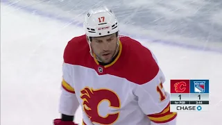 Blais BLASTS Lucic, Chaos Ensues - Rangers vs Flames 2/6/23