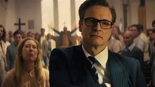 The kingsman church fight Scene (gore warning)