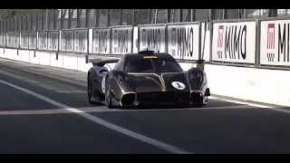 Pagani Huayra R with UNRESTRICTED exhaust