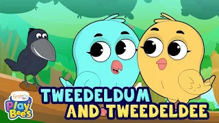 Tweedledum & Tweedledee Rhyme For Kindergarten Kids | Nursery rhymes and songs by FirstCry PlayBees