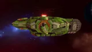 Homeworld Remastered - Heavy Cruiser in 4K Max Graphics