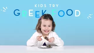 Kids Try Greek Food | Kids Try | HiHo Kids