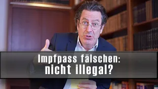 Fälschung vom digitalen Impfpass: Ist das strafbar? Rechtsanwalt Dr. Knies