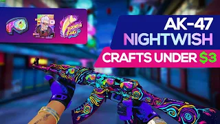 Insane AK-47 Nightwish Sticker Crafts Under $3  #Shorts #CSGO #CSGOClips