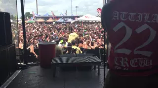 Attila - Party With The Devil Vans Warped Tour 2015