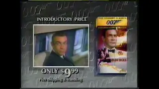 Time Life Video: The James Bond Collection - Goldfinger VHS Releases Ad (1989) (low quality)