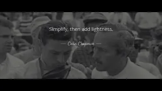 "Simplify, then add Lightness..." The Colin Chapman Story | Full Documentary