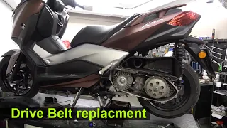 Drive Belt replacement on YAMAHA XMAX 300