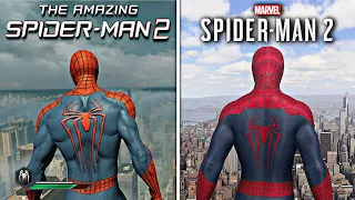 The Amazing Spider-Man 2 vs. Spider-Man 2 PS5 | Graphics & Gameplay Comparison