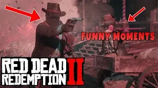 Red Dead Redemption 2 - Funny Moments #3 / СМЕШНЫЕ МОМЕНТЫ/ПРИКОЛЫ/БАГИ В RED DEAD REDEMPTION 2 #3